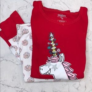 Osh Kosh Unicorn Pajamas